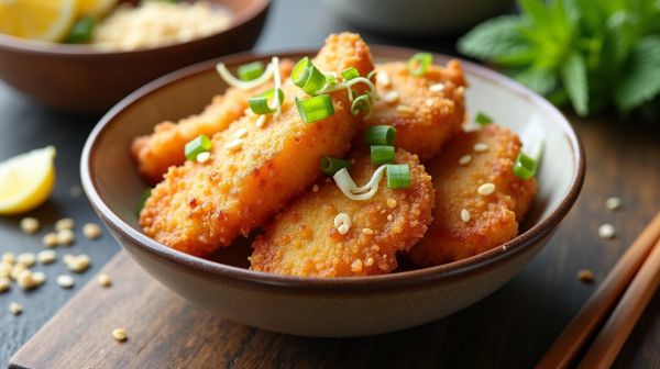 Obtenez une panure croustillante avec le panko japonais